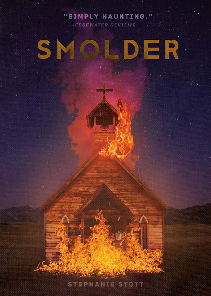 Cover image for smolder - novel cover