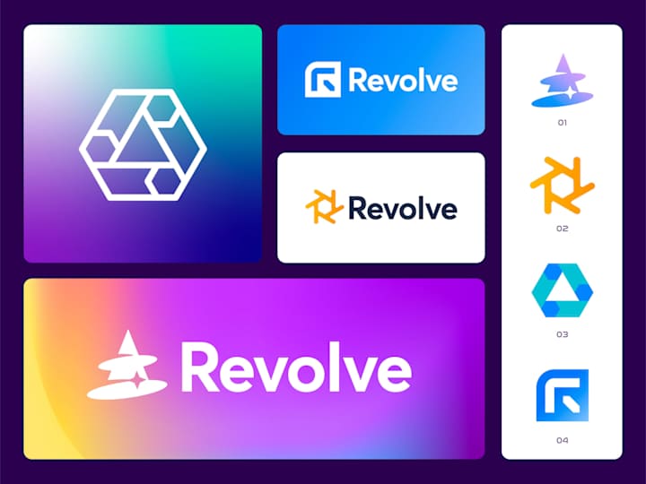 Cover image for Revolve - Logo & Visual identity