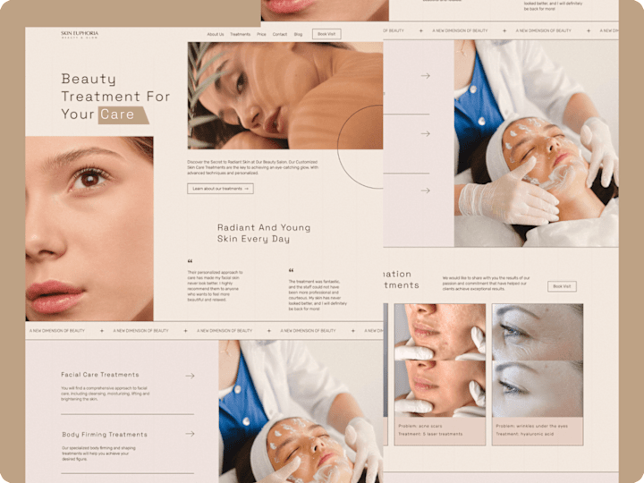 Cover image for Beauty Salon Website