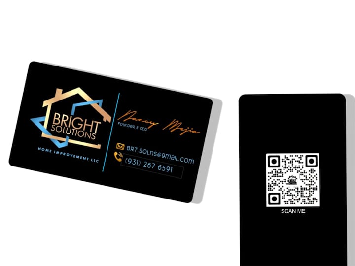 Cover image for V Card Bright Solutions 