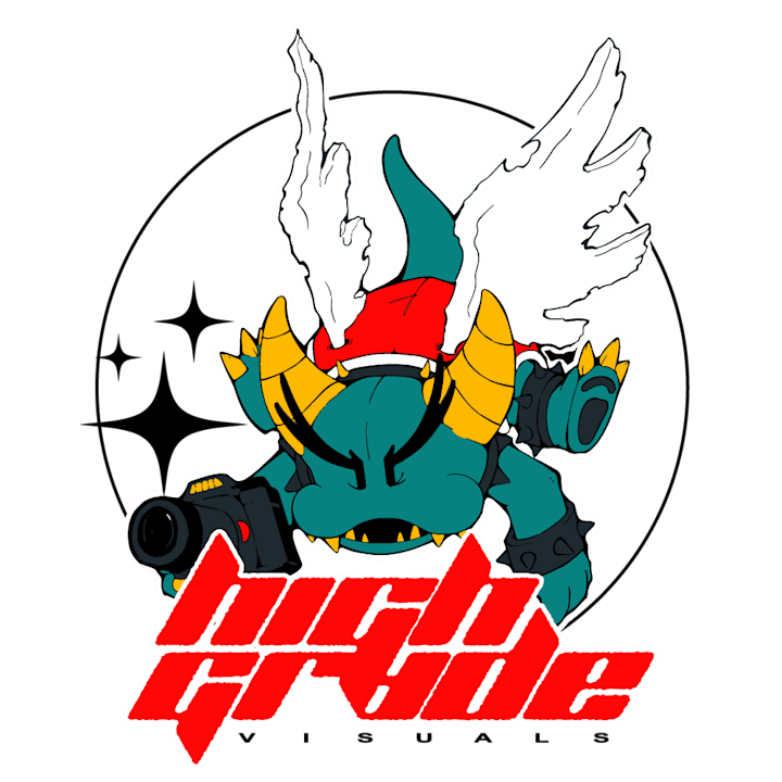 Cover image for HIGH GRVDE Visuals: Clothing Graphic