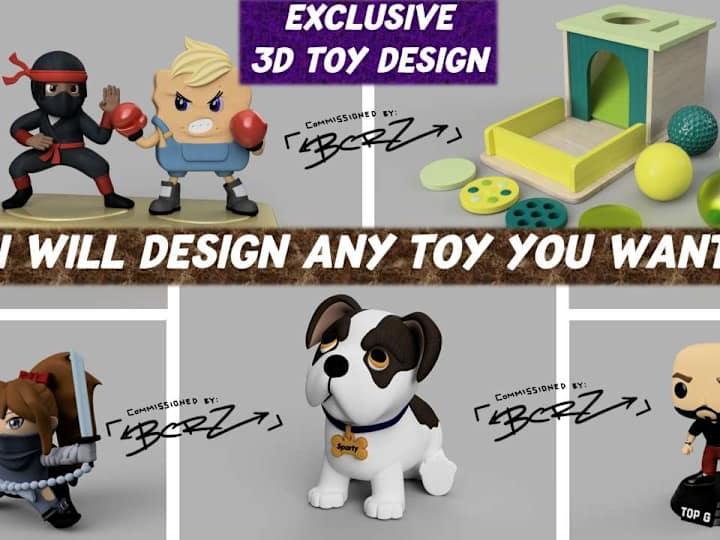 Cover image for I can design you ANY Toy you want