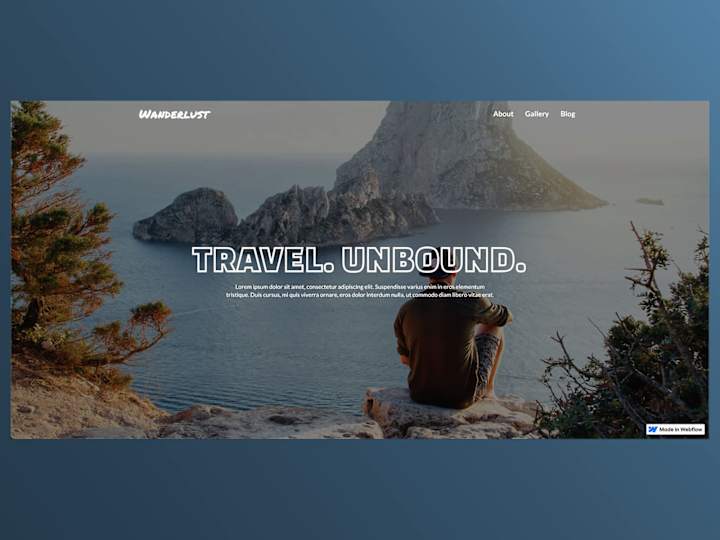 Cover image for Wanderlust - Travel Blog