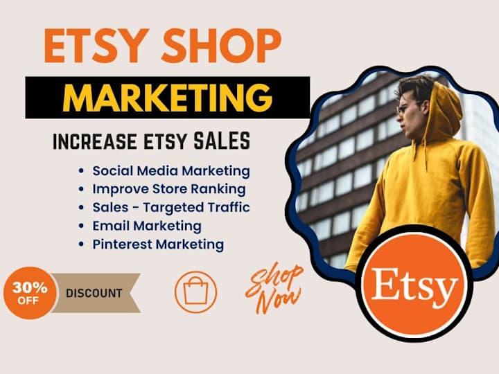 Cover image for I will rank etsy listing to first page with etsy seo marketing