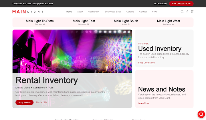 Cover image for An Apple&Amazon Inspired Website experience for Staging Lights