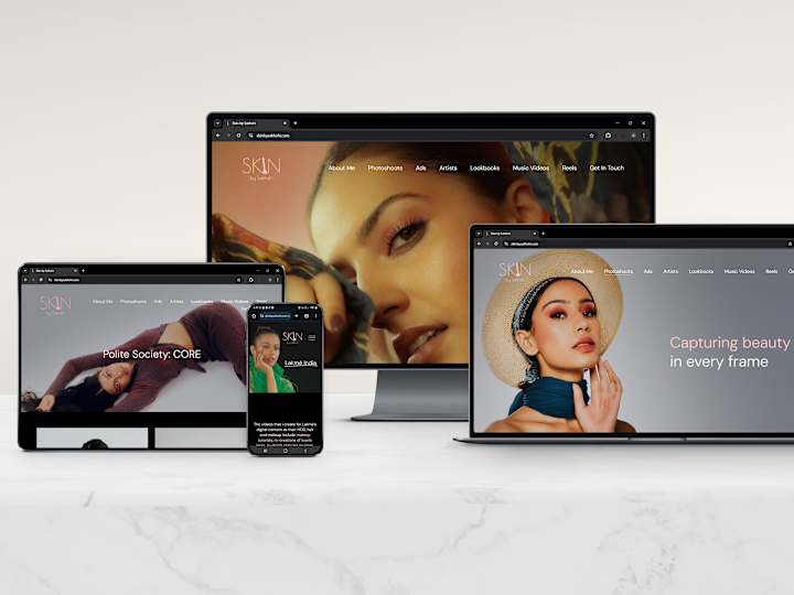 Cover image for Website Design | Makeup Artist