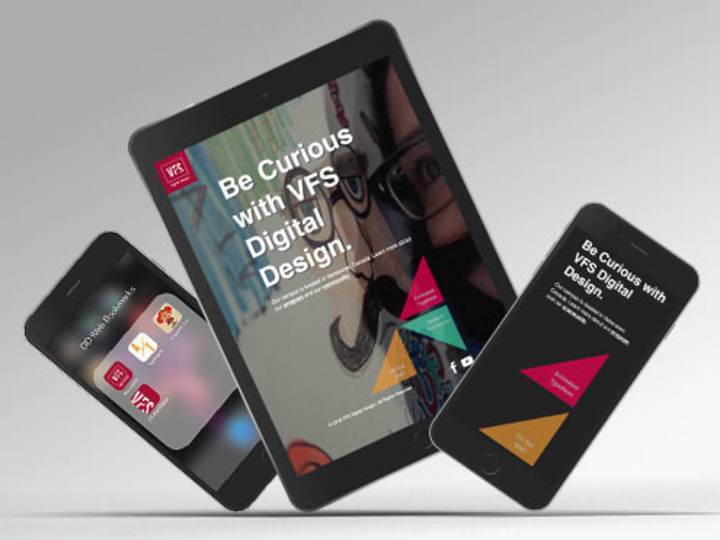 Cover image for VFS Digital Design Microsite & Other Branches