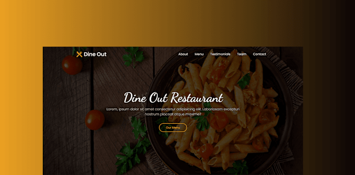 Cover image for Dine Out Restaurant