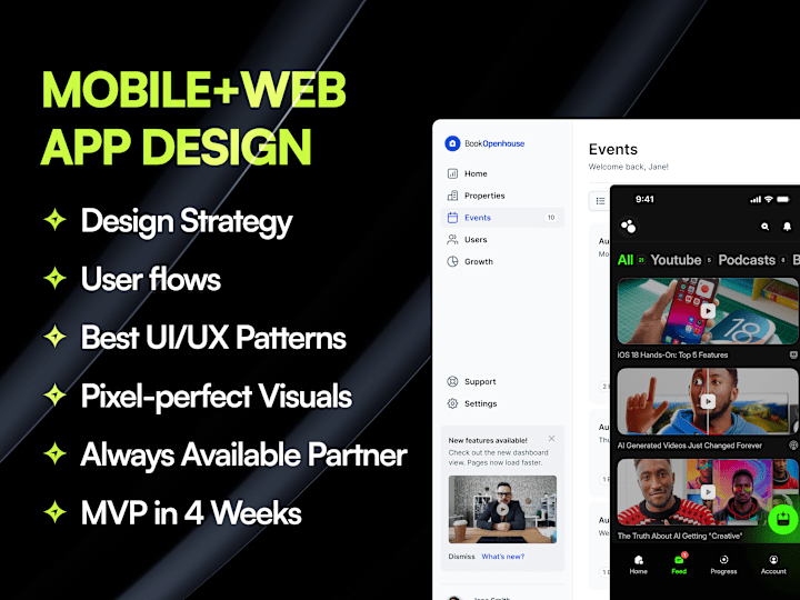 Cover image for Product Design (Web or Mobile)