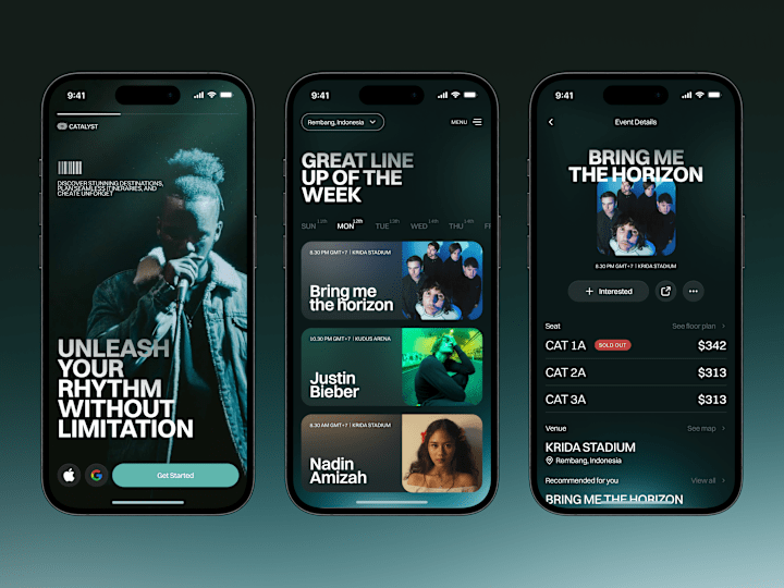 Cover image for Catalyst - Event Concert Mobile App