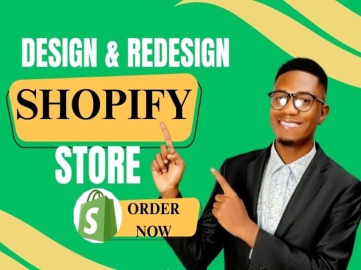 Cover image for I will create shopify dropshipping store shopify redesign