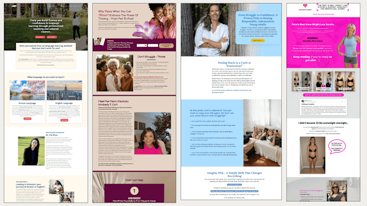 Cover image for Sales Page creation for Course Creatos