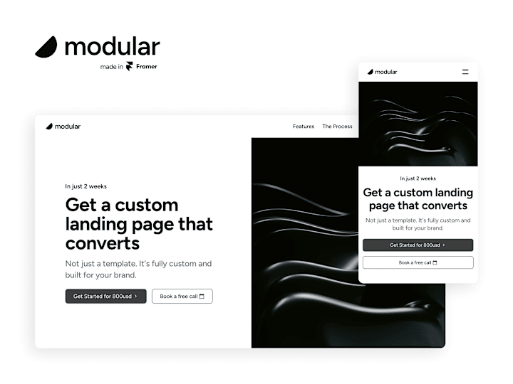 Cover image for Modular - A Framer Template