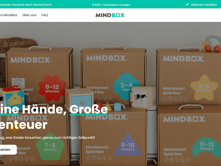 Cover image for Mindbox Website 