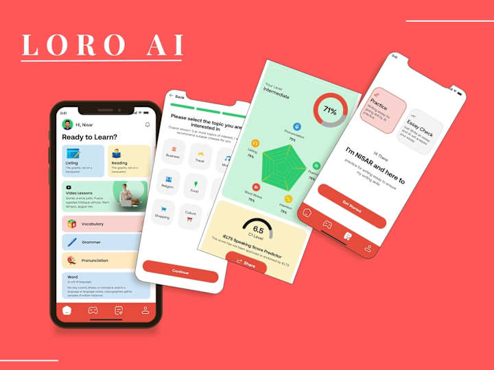 Cover image for LORO – AI Powered Language Learning App Development