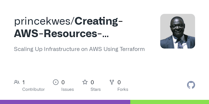 Cover image for princekwes/Creating-AWS-Resources-Terraform