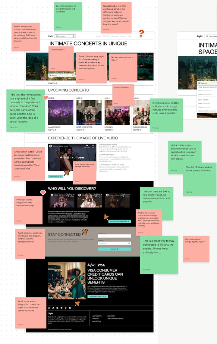 Cover image for Usability Audit & Competitor Benchmarking for SoFarSounds.com