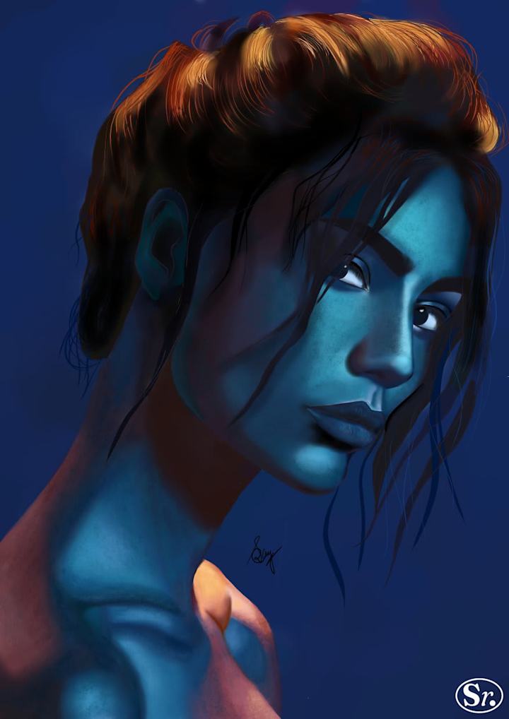 Cover image for Monochrome- Digital Portraits VOL.2