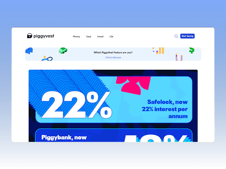 Cover image for Piggyvest Figma to WordPress Development