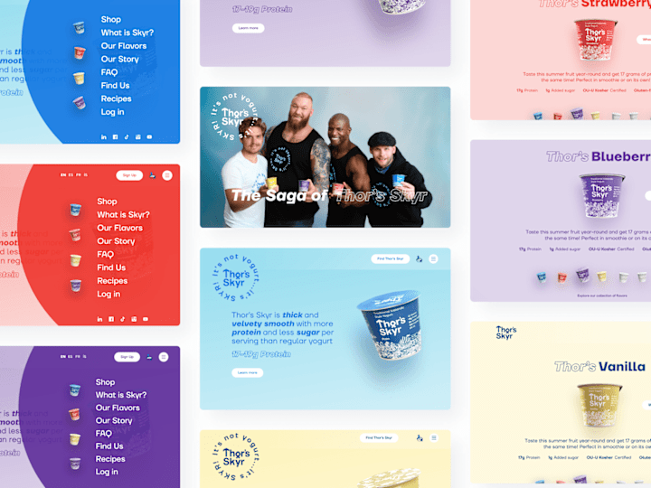 Cover image for Thor’s Skyr: Webflow Development