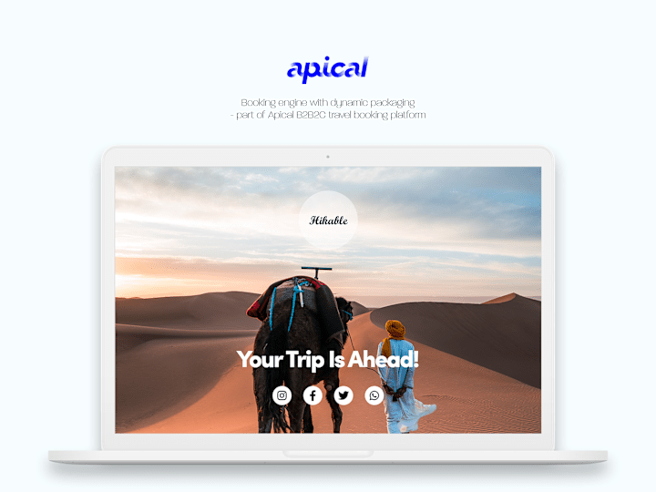 Cover image for Apical | Ticket and Trip Booking Engine - part of booking SaaS