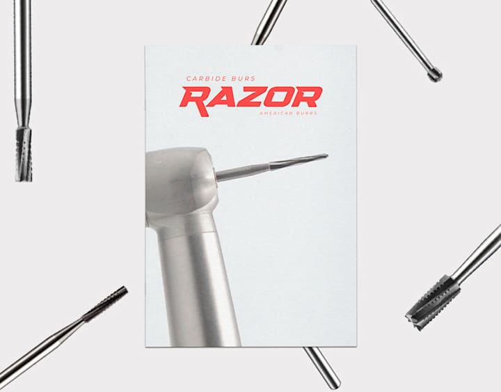 Cover image for Catalog - Razor (American Burrs) :: Behance