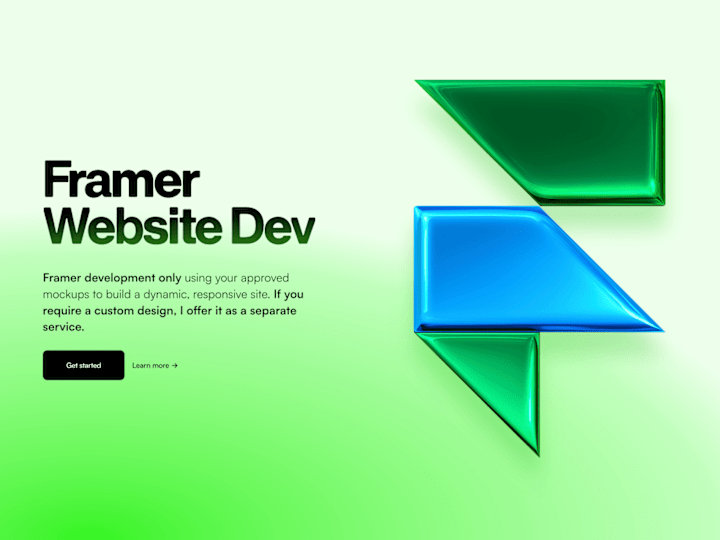 Cover image for I will develop your framer website