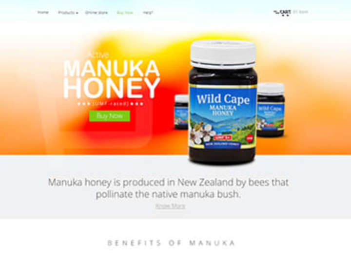 Cover image for Manuka Honey