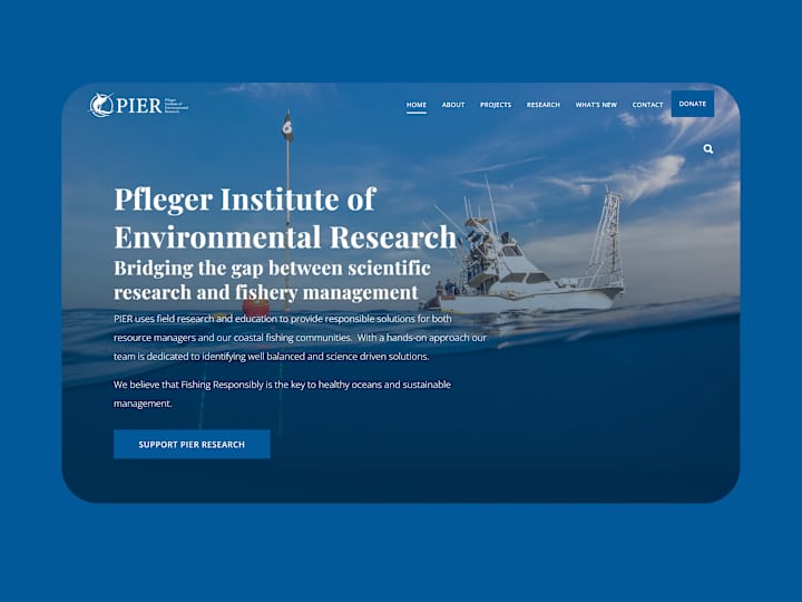 Cover image for WordPress Template Website Redesign for Research Facility