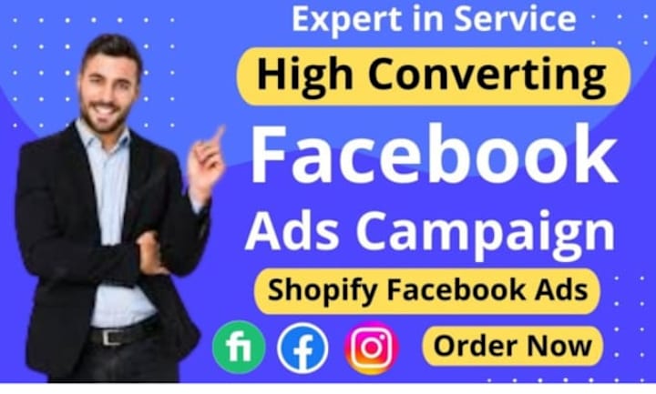 Cover image for I will be your meta advertising manager facebook meta ads campa…