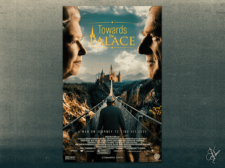 Cover image for Fictional movie poster design (Towards the palace)