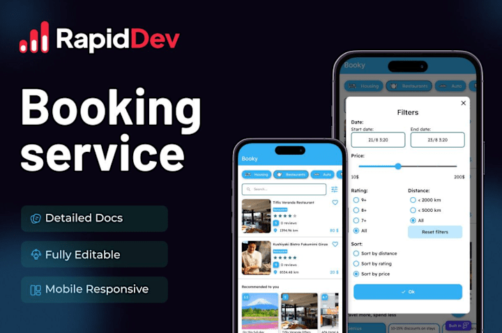 Cover image for Booky - Booking Service App