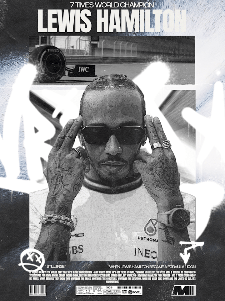 Cover image for Speed & Style: Lewis Hamilton - F1's Ultimate Icon