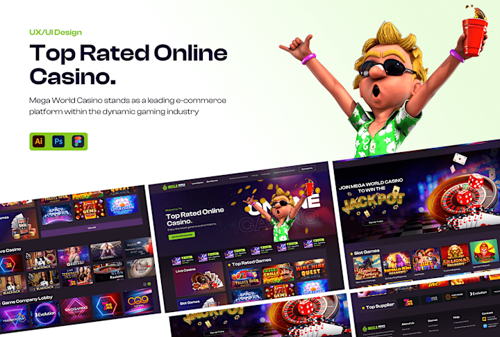 Cover image for Online Gaming Website :: Behance