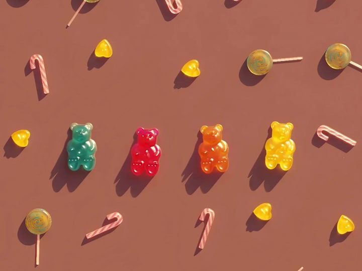 Cover image for Gummy bears (made in substance designer)