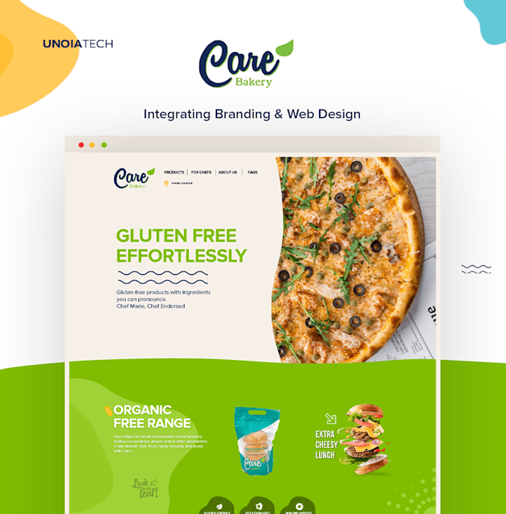 Cover image for Care Bakery: Integrating Branding & Web Design