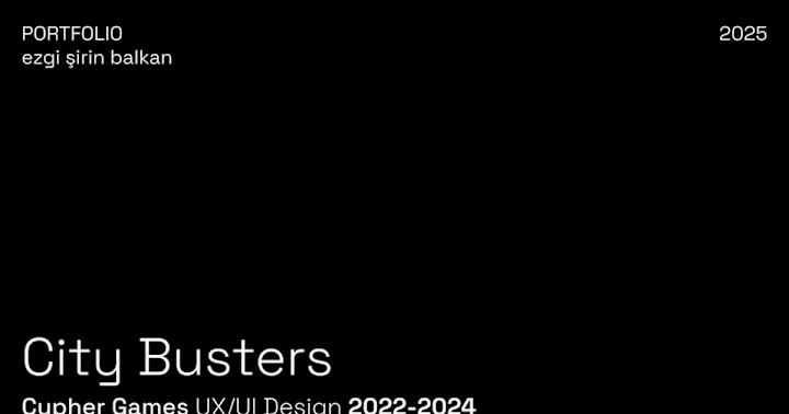 Cover image for esb - City Busters