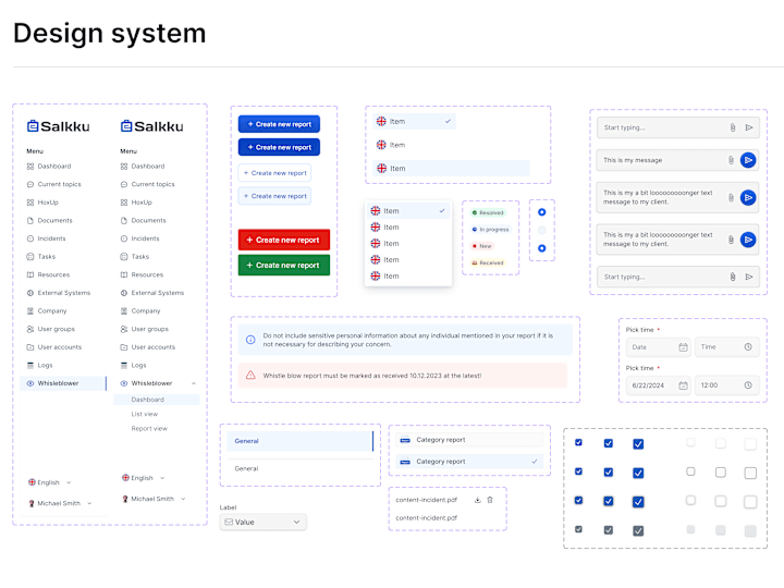 Cover image for Salkku Design System