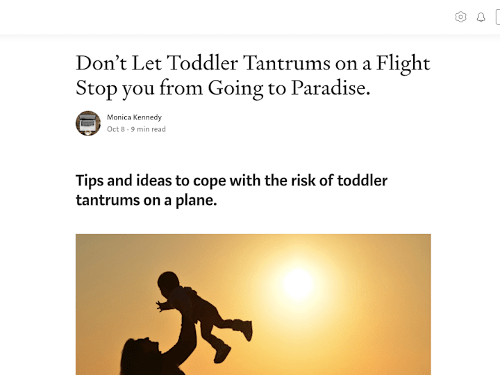 Cover image for Medium travel blog
