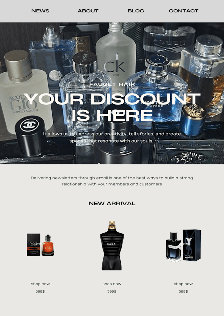Cover image for SUMMER SALE EMAIL NEWSLETTER 