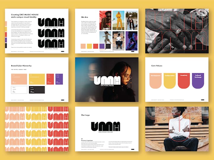 Cover image for Úrú Music House Brand Identity Kit