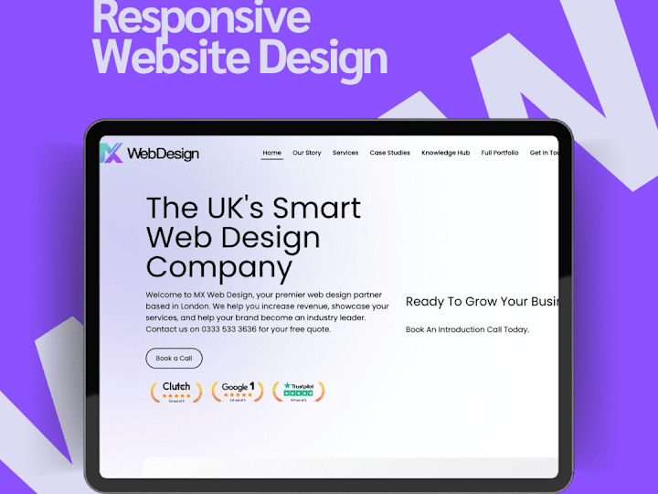 Cover image for London Based Affordable Website Design