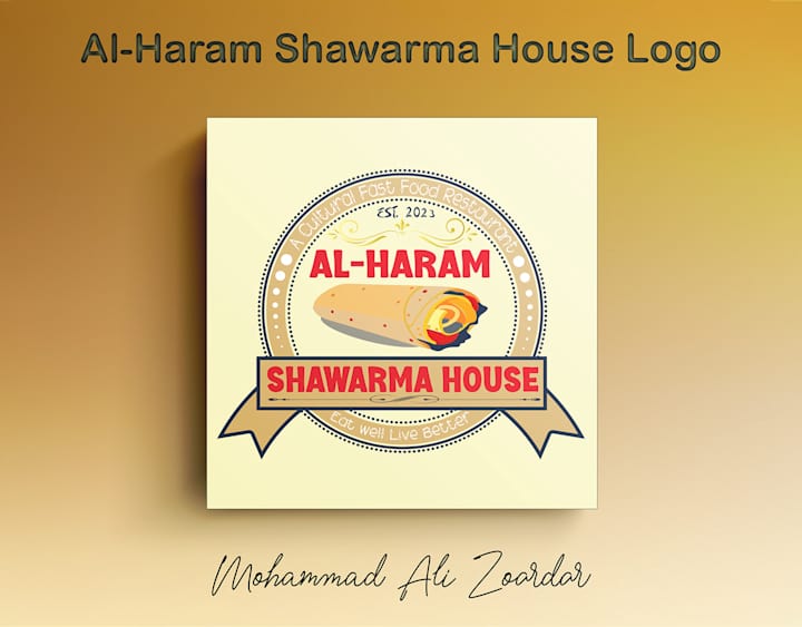 Cover image for Professional Design for Al-Haram Shawarma House | Behance