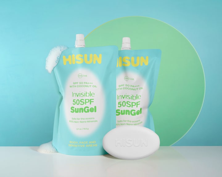 Cover image for HiSun | Bodycare Sunscreen Branding + Packaging