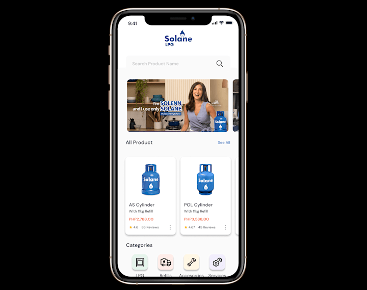 Cover image for UI Design for Solane Mobile App