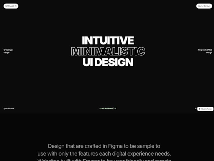 Cover image for Framer Driven Interaction Portofolio Showcase