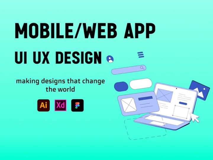 Cover image for I will create stunning web and mobile UI design