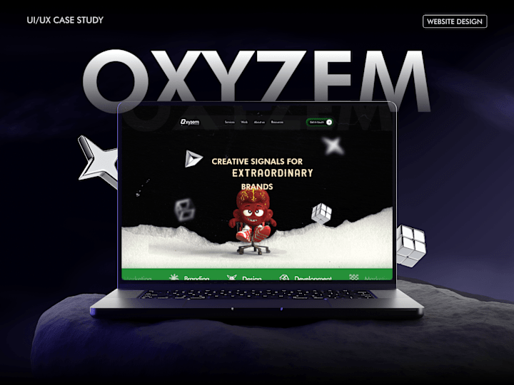 Cover image for Oxyzem Creative Agency | Website Design & Development 