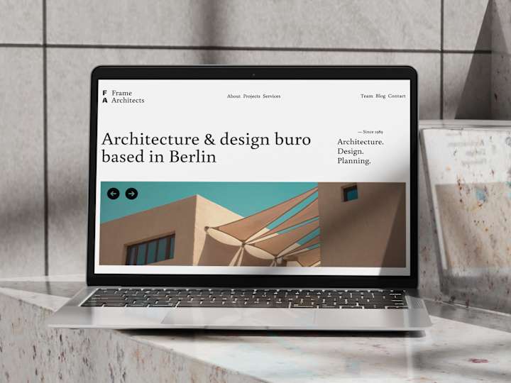 Cover image for Architemp - Modern & Responsive Framer Template for Architects