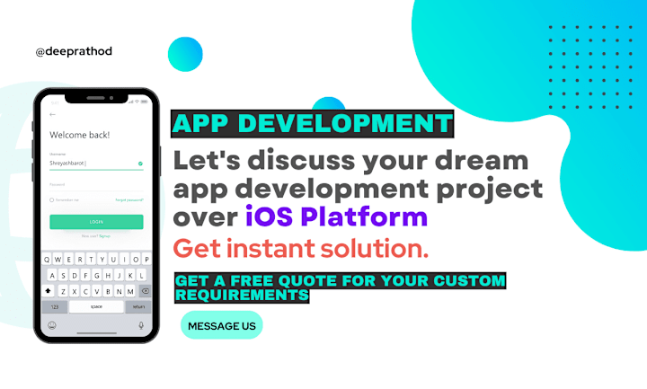 Cover image for iOS Application Development with Integrated Design